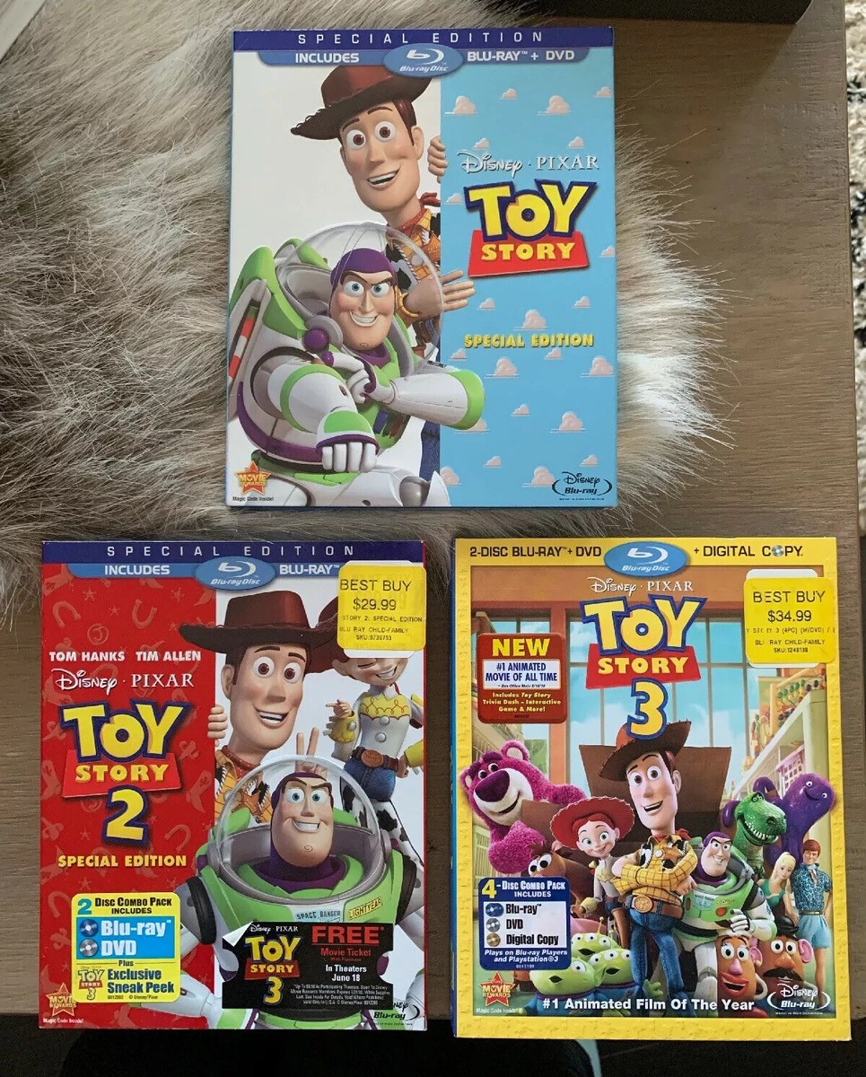 Disney Pixar Toy Story Blu Ray Movies Toy Story Toy Story Toy