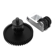 Aluminum Alloy Handle Hotend Extruder Gear for Bambu X1 P1P P1S 3D Printer