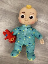 CocoMelon Musical Bedtime JJ Doll and Teddy Soft Plush Singing Toy Tested Works