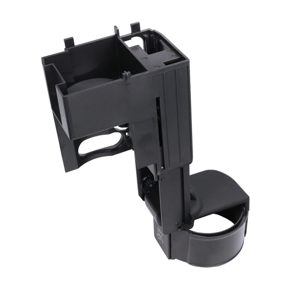 Portavasos retráctil negro para Mercedes-Benz Clase E E320 E500 E350 Foto 4 de 4