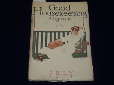 1911 JULY GOOD HOUSEKEEPING MAGAZINE- C. D. GIBSON - COCA-COLA AD - ST 5471