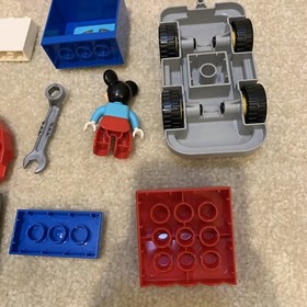 LEGO Duplo Mickey's Car Workshop 10829 Toy Building Set Disney Junior Clubhouse