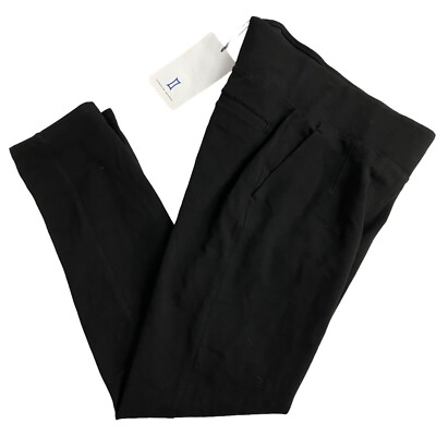 Kit and Ace Pull On Pant Womens Size 2 Mulberry Black Pockets Stretch ...