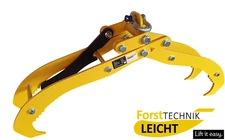 Wood pliers forestry pliers loading pliers skidding pliers 1600 kg with automatic opening