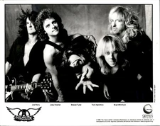 LG914 1989 Orig Norman Seeff Photo AEROSMITH Joe Perry Tom Hamilton STEVEN TYLER