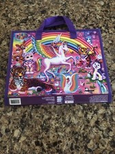 2016 Lisa Frank Unicorn Trifold Portfolio Sch...