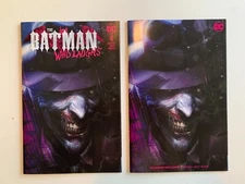 The Batman Who Laughs #5 VF NM Francesco Mattina EXCLUSIVE MINIMAL VARIANT SET