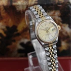 Rolex Datejust 69173 Ladies 26mm Steel Gold Vintage Watch + Service Docs c. 1981