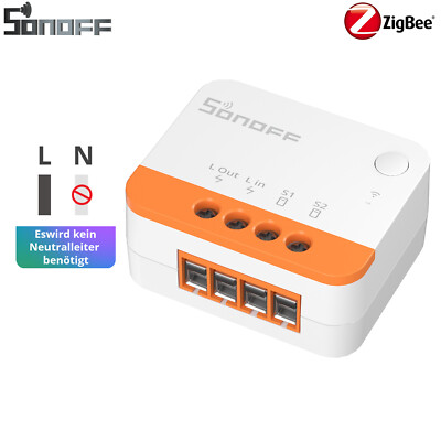 SONOFF Smart Szenen Zigbee Licht Schalter Eswird kein Neutralleiter benötig