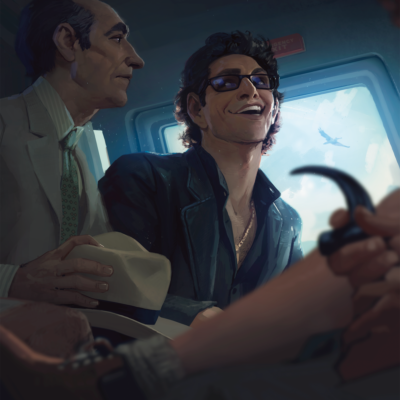Magic the Gathering (MTG) Secret Lair x Jurassic World: Dr. Ian
