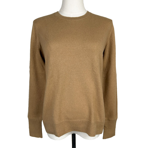 Everlane Medium 100% Cashmere Sweater Crewneck Tan RENEWED