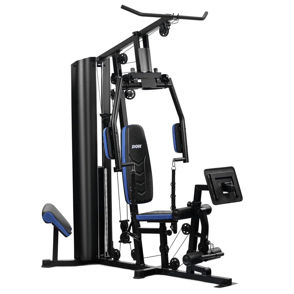 DIONE HG6 Station Fitness - Home Gym - Poids 80kg - Avec presse à jambes - Photo 1/4