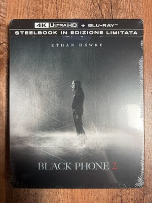 Black Phone 2 w. Steelbook (4K UHD + Blu-ray, EU Import, Region Free) *NEW*