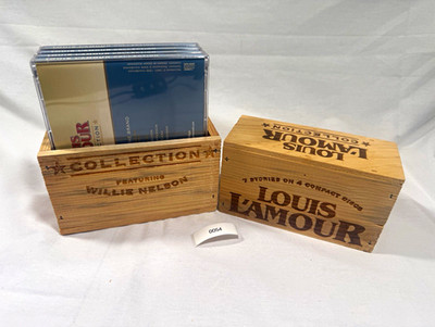 Louis L'Amour Collection Audiobook 4 CD Set 7 Stories Willie Nelson