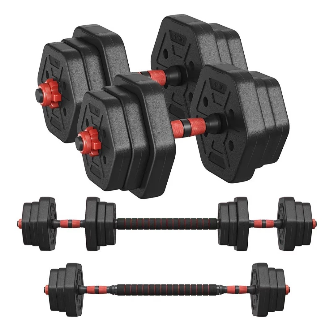 DUMBBELLS AND DISCS SET GYM KIT 20KG WEIGHTS BARBELL HANDLEBARS THE TOP
Opens in a new window or tab