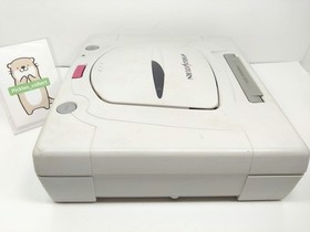 Sega Saturn White Console HST-3220 set Language Japanese Model Tested SEGA 0302C