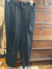 Women s Black Pleated Dress Pants Size 12
