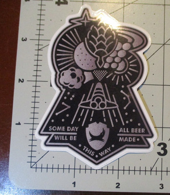 BREWDOG BREW DOG Some Day Shtle Hardcore Punk STICKER DECAL craft beer brewery