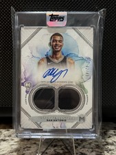 2023-24 Topps Motif Rookie Dual Relic Auto Victor Wembanyama Blue /35 #101