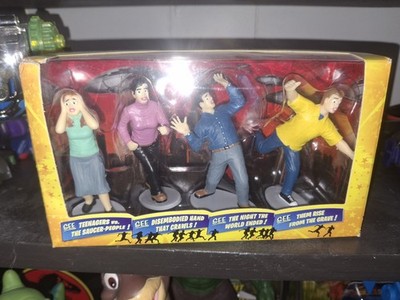 Archie McPhee ''Horrified Movie Victims'' (4 characters) 2013 by Accountrements