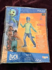 Disguise Disney Pixar Luca Accessory Kit w/ Mask S/P 4-6 Blue/Green