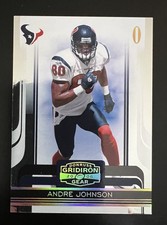 2006🔥Andre Johnson🔥Gridiron Gear Gold Holofoil O’s Serialized /100 HOFer