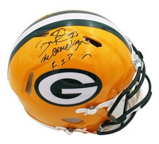 Gilbert Brown Signed  Green Bay Packers Speed Authentic NFL Helmet -2 Insc