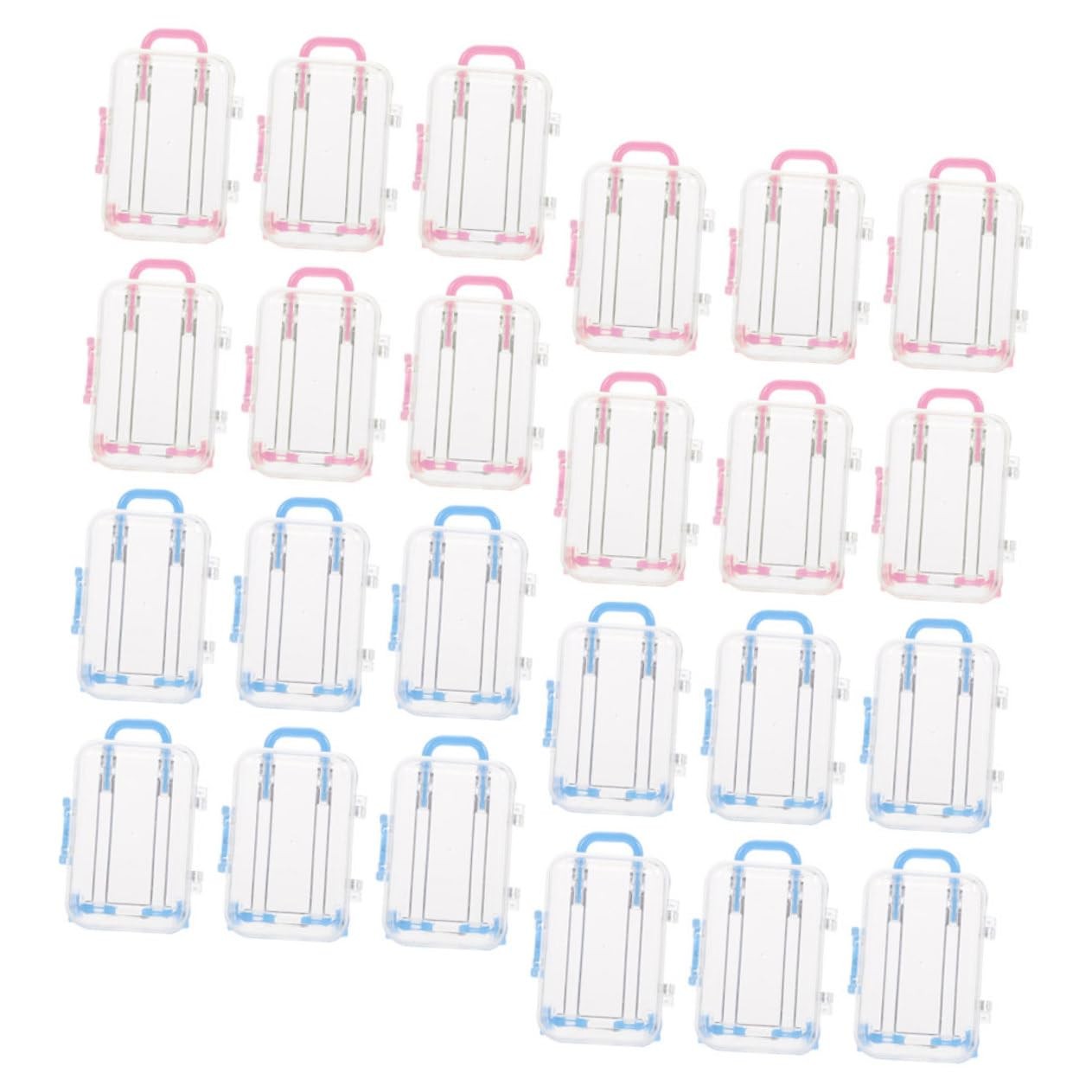 Mini Suitcase Candy Box Wedding Favor Party Decoration Clear