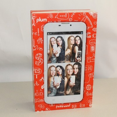 Kids Play Phone Plum Coach Plus Z620 White Unlocked Smartphone Dual SIM In Box