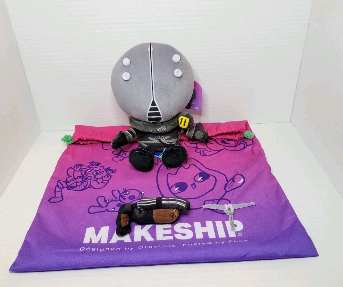 Makeship Traveler ND-3576 Plushie By Bloober Team Cronos The New