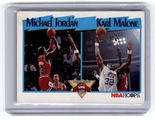 1991-92 Hoops Michael Jordan / Karl Malone #306