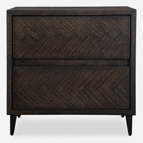 Uttermost Abba Herringbone Accent Chest - Picture 1 of 6