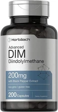  DIM Supplement 200mg | Diindolylmethane | 200 Capsules | by Horbaach