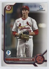 2022 Bowman Draft 1st Edition Pete Hansen #BD-128 9pa