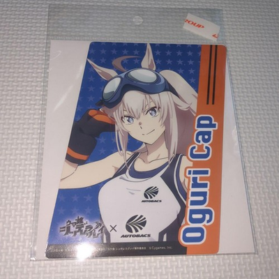 #ad Uma Musume Cinderella Gray Autobacs Limited Oguri Cap Sticker $46.63