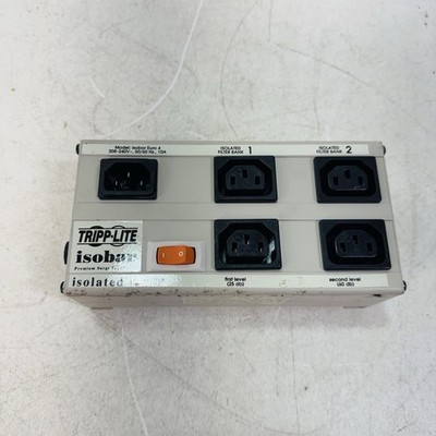 Tripp Lite International Isobar Euro 4 Surge Protector 220/240V C13 4 Outlet