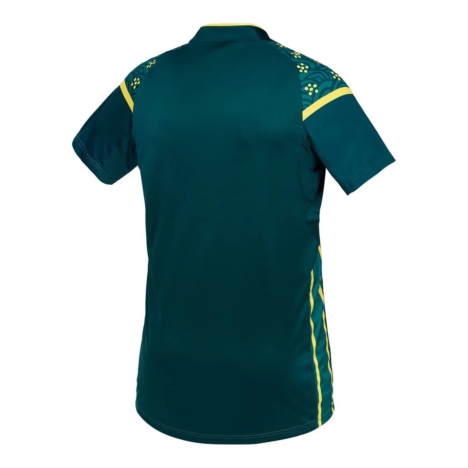 Australia National Team T20 Jersey Men’s Green/Gold Cricket Top Fan Version - Image 2 of 4