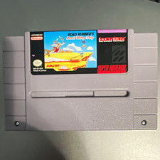 Sunsoft Road Runner's Death Valley Rally SNES Cartridge Looney Tunes Series