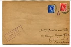 Morocco Agencies – British Currency 1936 EVIII set of two used on f.d.c. to UK