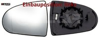 Alkar 6471686 Spiegelglas FüR AußEnspiegel Links FüR Mitsubishi