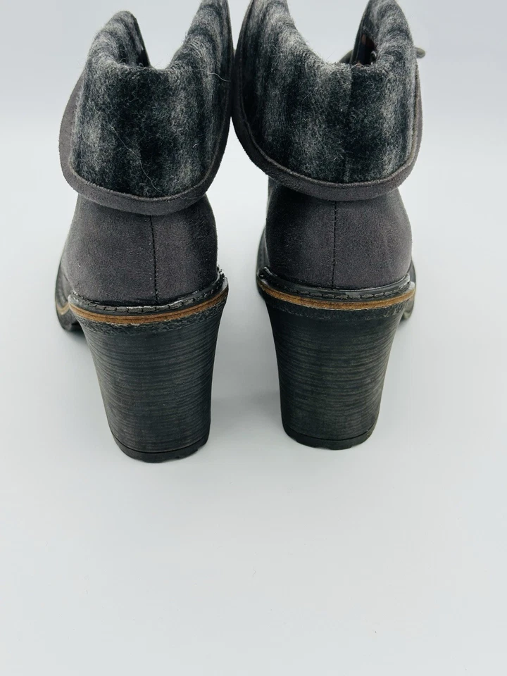 Botas Mujer White Mountain Talla 7 M Paddock Carbón Gamuza Tela JayJay 189323 Foto 4 de 4