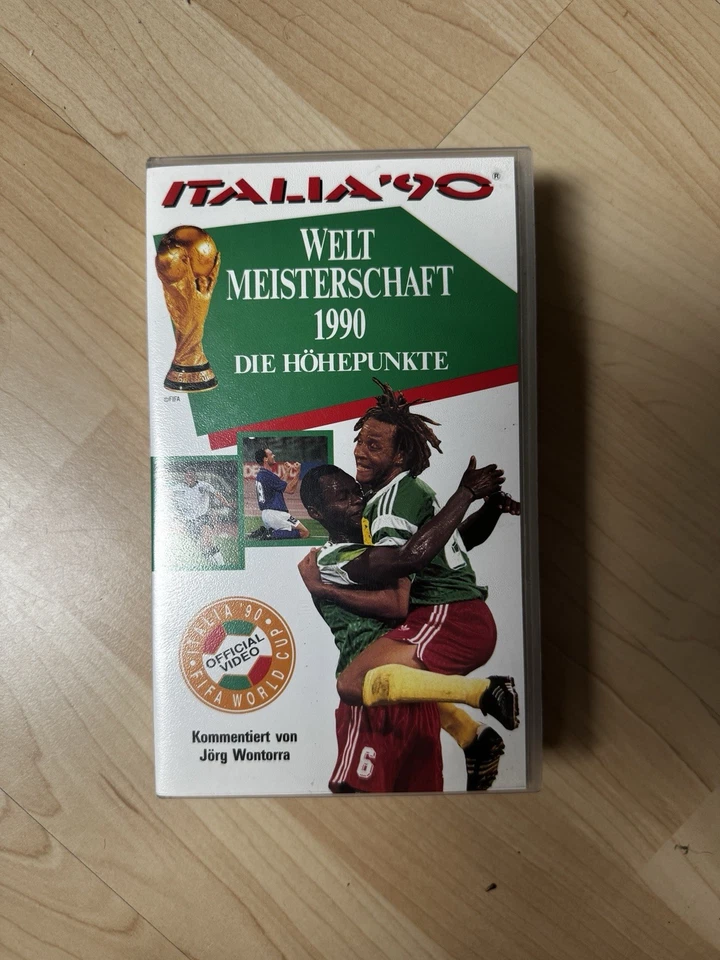 VHS Die Höhepunkte der Fußball-WM 1990, ca. 90 Minuten - Bild 1 von 3