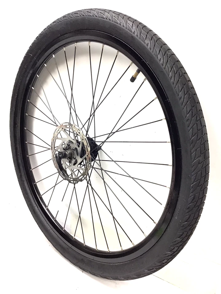 27,5" Vorderrad Fahrrad Disc Laufrad schwarz QR mit 1,95" Reifen Mountainbike 650B #D52