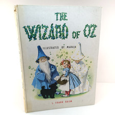 The Wizard Of Oz by L Frank Baum 1958 Splendour Book VII Illustrated by Maraja