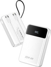 30000mAh Portable Charger with Built in Cable Fast Charging Power Bank