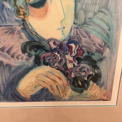 BARBARA WOOD 1926-2023 SIGNED NUMBERED 35/35. 39”x33” Artist Proof