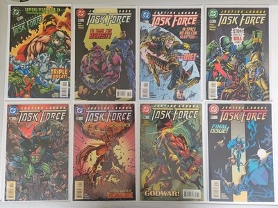 Justice League Task Force #30,31,32,33 34,35,36,37. Lot Of 8 DC Comics!