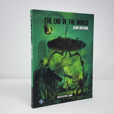 End of the World Alien Invasion by Fantasy Flight Games 2015 RPG Hardcover 