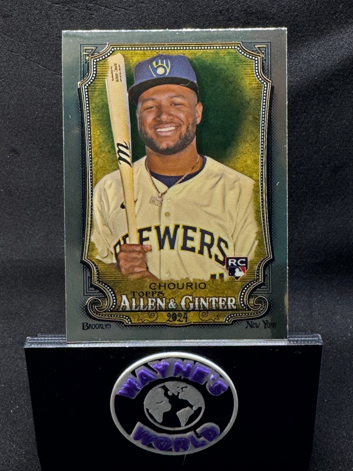 JACKSON CHOURIO 2024 Topps Allen & Ginter CHROME ROOKIE #276 RC Brewers