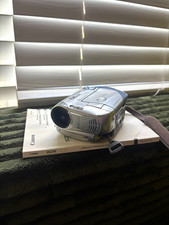 Canon DC210 Silver Mini DVD Handheld Camcorder SD 2.7" LCD 800x USB